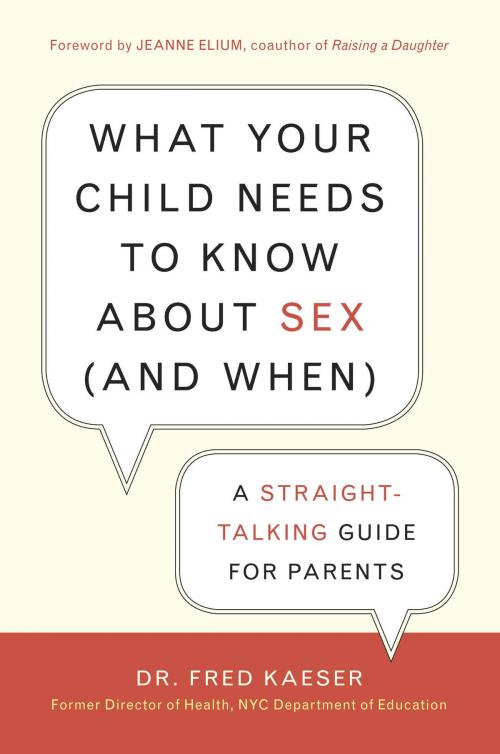 Cover of the book What Your Child Needs to Know About Sex by Dr. Fred Kaeser, Potter/Ten Speed/Harmony/Rodale
