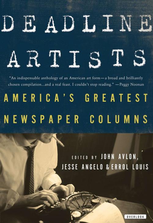 Cover of the book Deadline Artists by John P. Avlon, Jesse Angelo, Errol Louis, ABRAMS