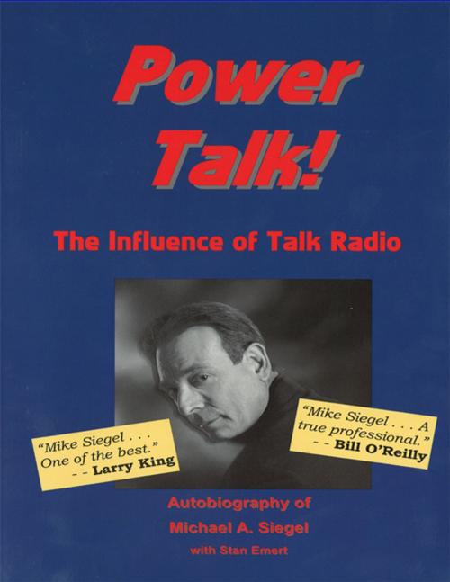 Cover of the book Power Talk! The Influence of Talk Radio by Mike Siegel, AudioInk