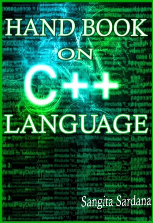 Cover of the book Handbook on C++ Language by Sangita Sardana, Firewall Media