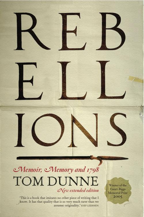 Cover of the book Rebellions by Tom Dunne, The Lilliput Press