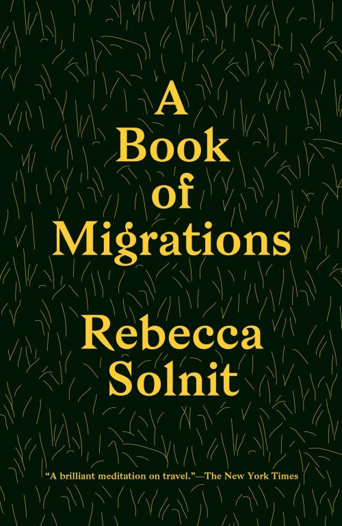 Cover of the book A Book of Migrations by Rebecca Solnit, Verso Books
