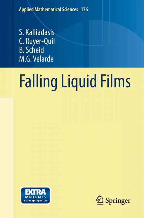 Cover of the book Falling Liquid Films by C. Ruyer-Quil, M. G. Velarde, S. Kalliadasis, B. Scheid, Springer London