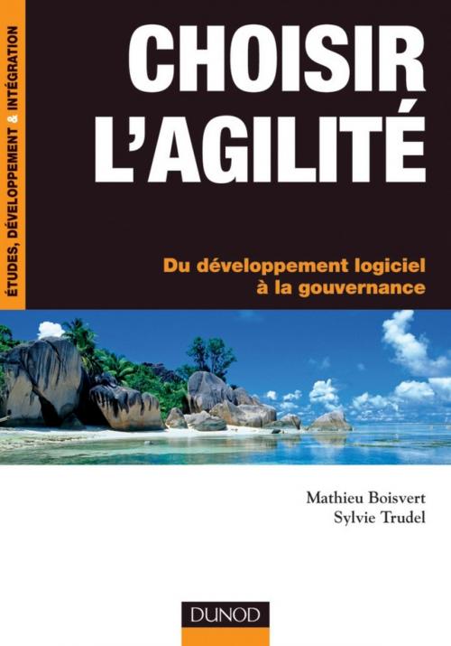Cover of the book Choisir l'agilité by Mathieu Boisvert, Sylvie Trudel, Dunod