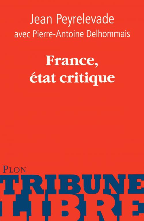 Cover of the book France, état critique by Pierre Antoine DELHOMMAIS, Jean PEYRELEVADE, Place des éditeurs
