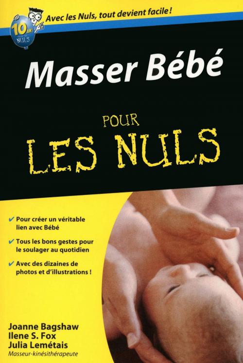 Cover of the book Masser Bébé Poche Pour les Nuls by Joanne BAGSHAW, Ilene FOX, edi8