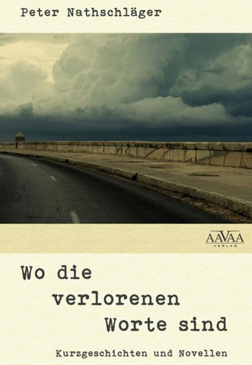 Cover of the book Wo die verlorenen Worte sind by Peter Nathschläger, AAVAA Verlag