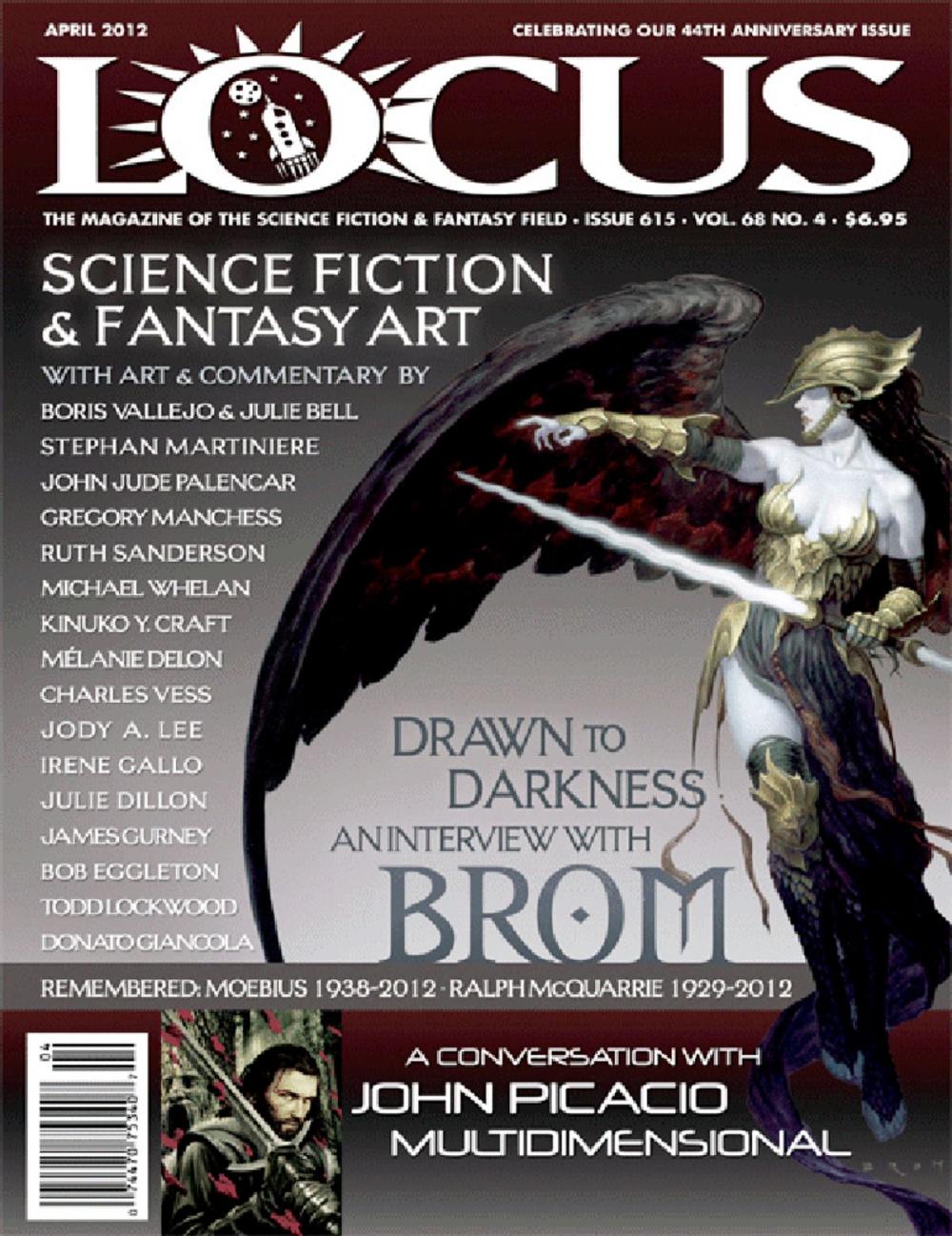 Big bigCover of Locus Magazine, Issue 615, April 2012