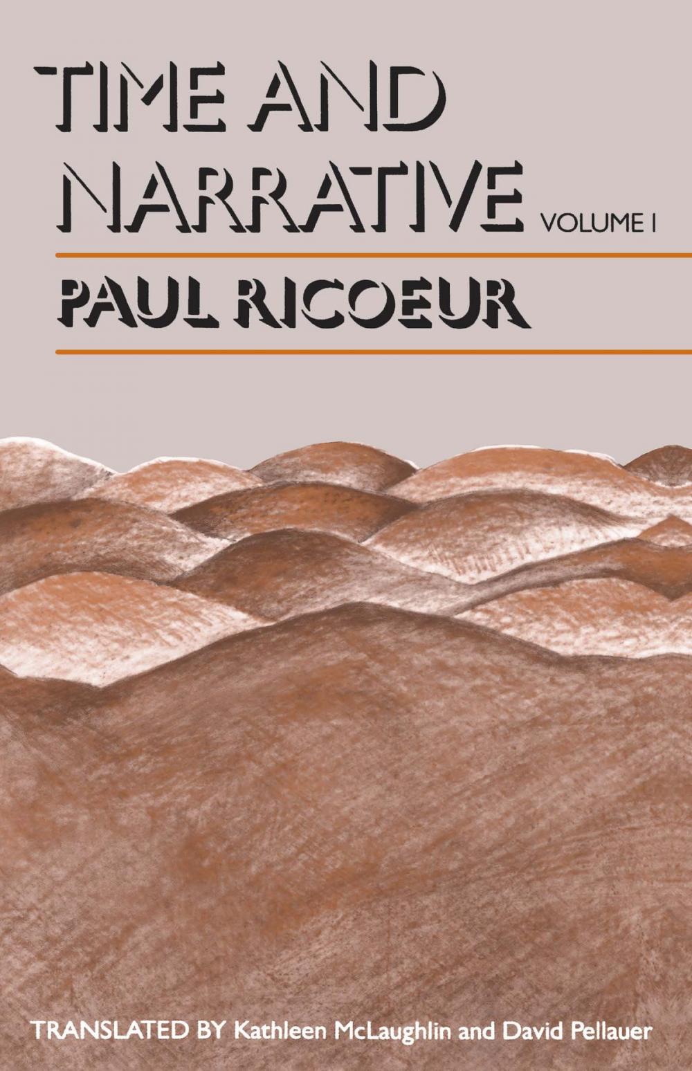 Big bigCover of Time and Narrative, Volume 1