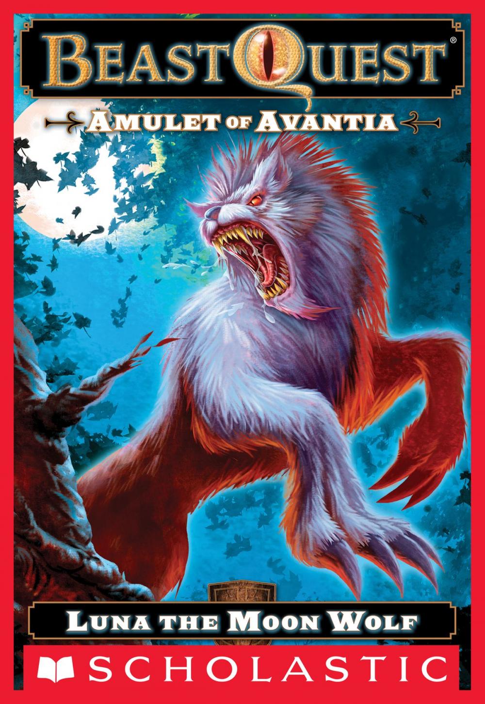 Big bigCover of Beast Quest #22: Amulet of Avantia: Luna the Moon Wolf