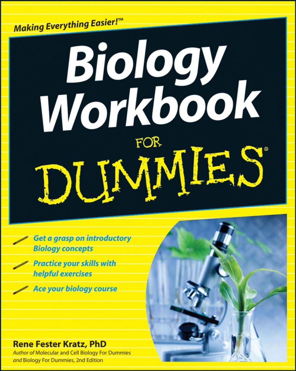 Big bigCover of Biology Workbook For Dummies