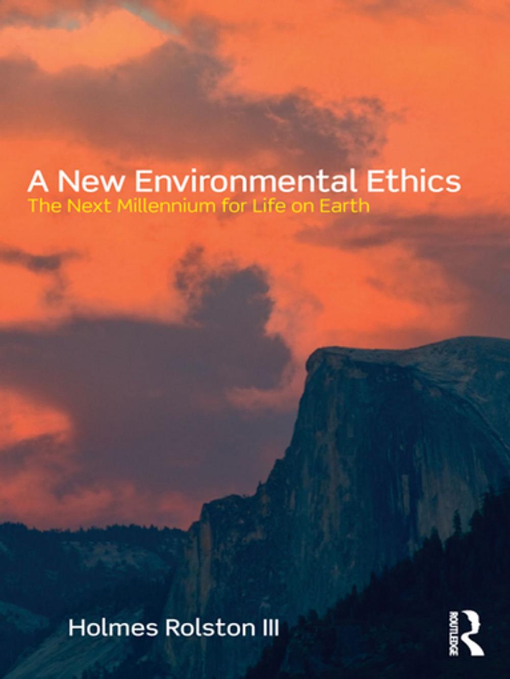 Big bigCover of A New Environmental Ethics