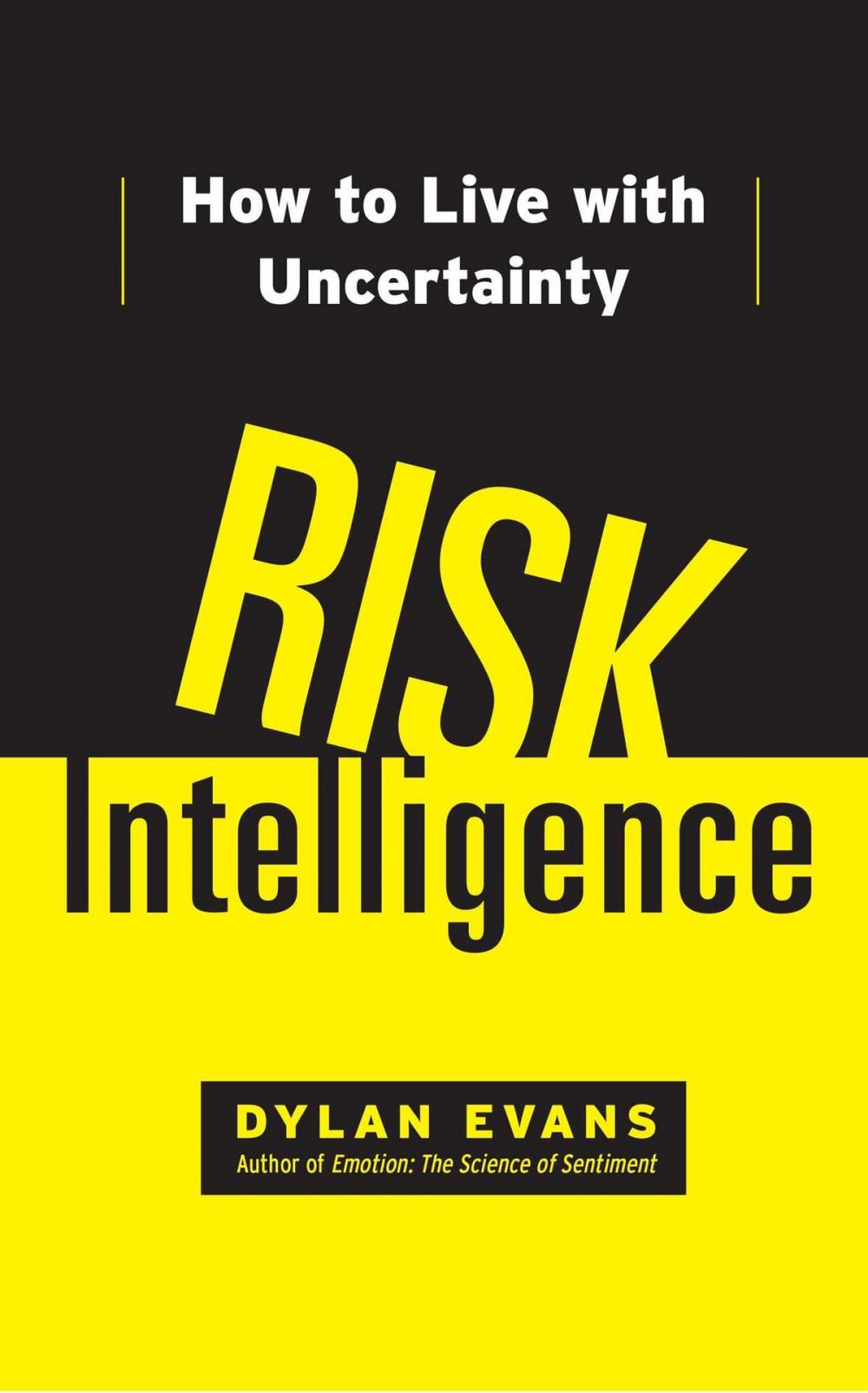 Big bigCover of Risk Intelligence