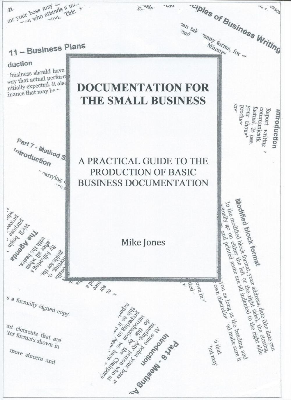 Big bigCover of Business Documentation for the Small Business