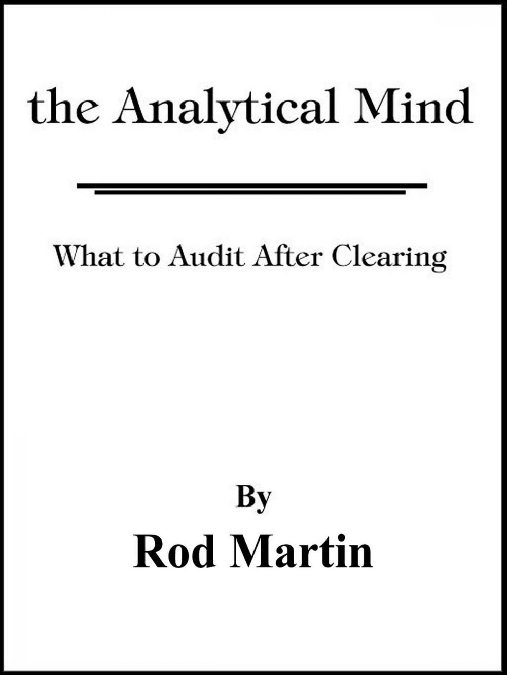 Big bigCover of The Analytical Mind