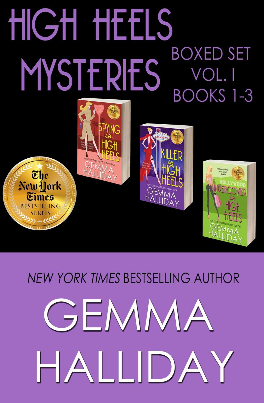 Big bigCover of High Heels Mysteries Boxed Set Vol. I (Books 1-3)