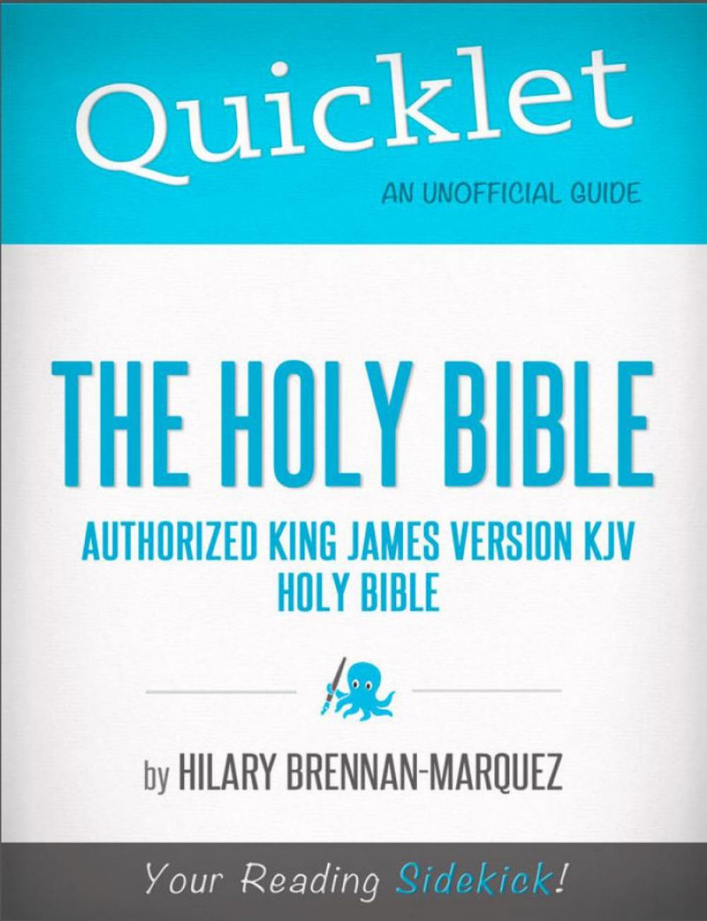 Big bigCover of Quicklet on The Holy Bible: Authorized King James Version