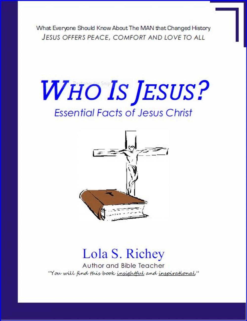 Big bigCover of Who Is Jesus?