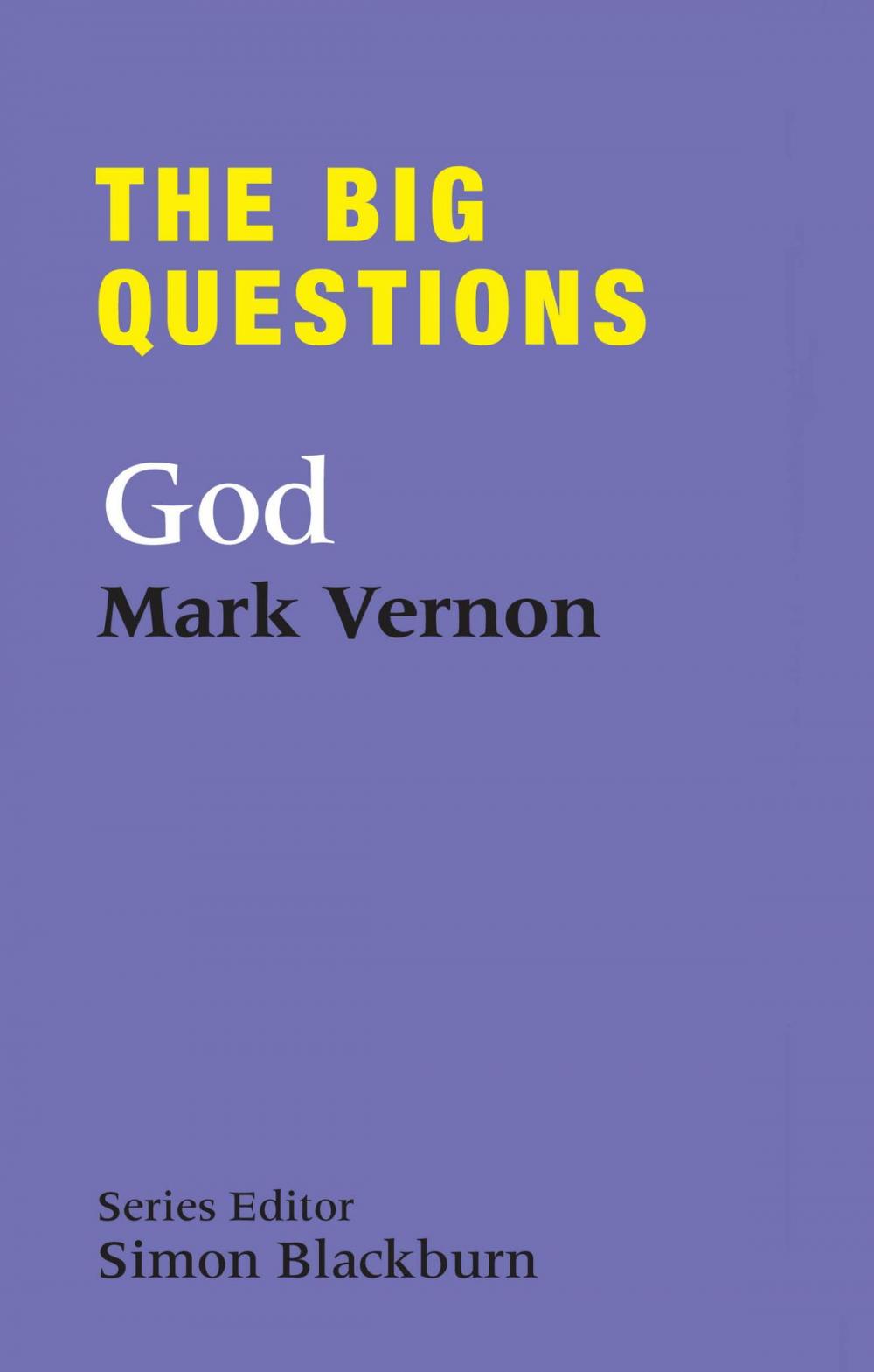 Big bigCover of The Big Questions: God