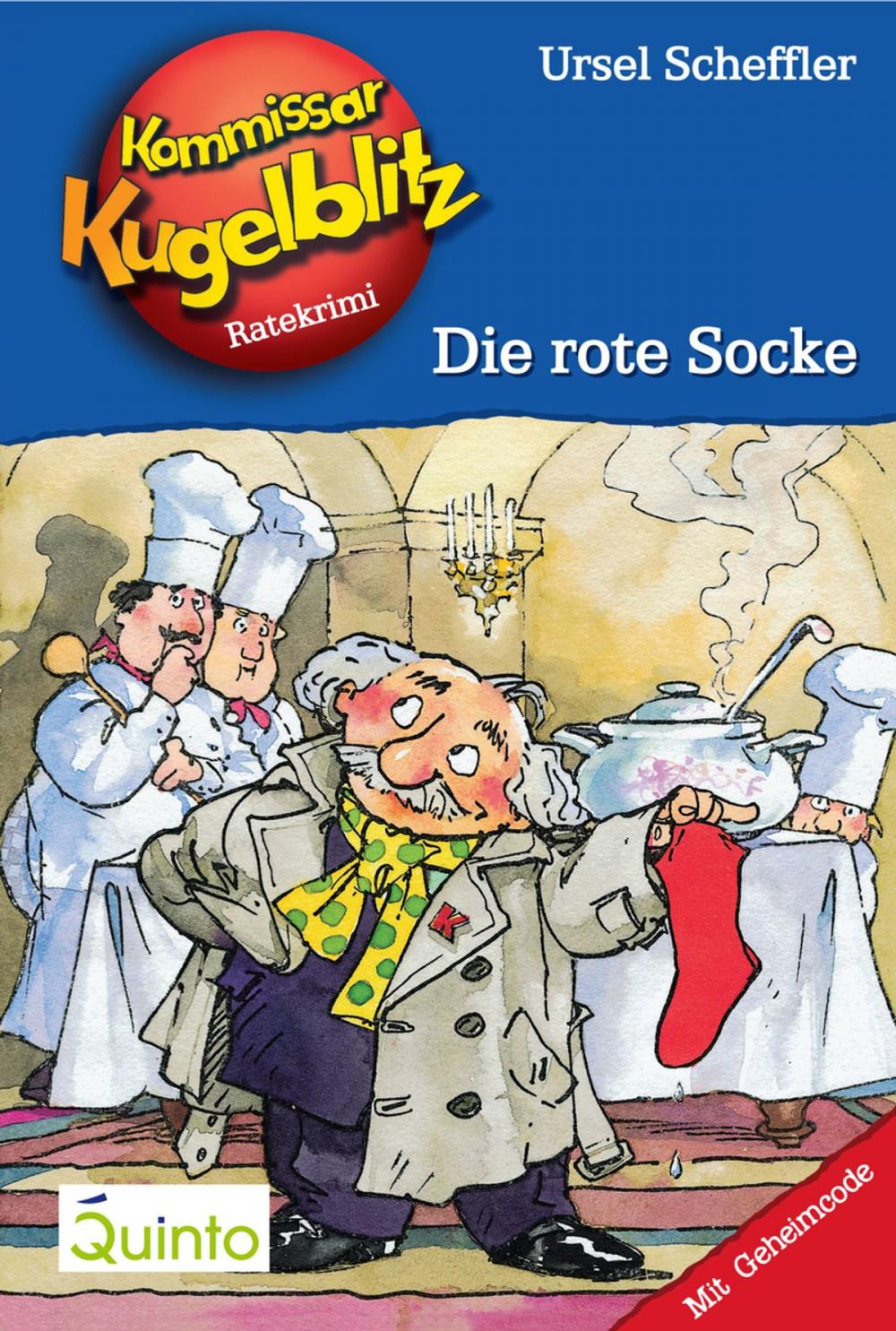 Big bigCover of Kommissar Kugelblitz 01. Die rote Socke