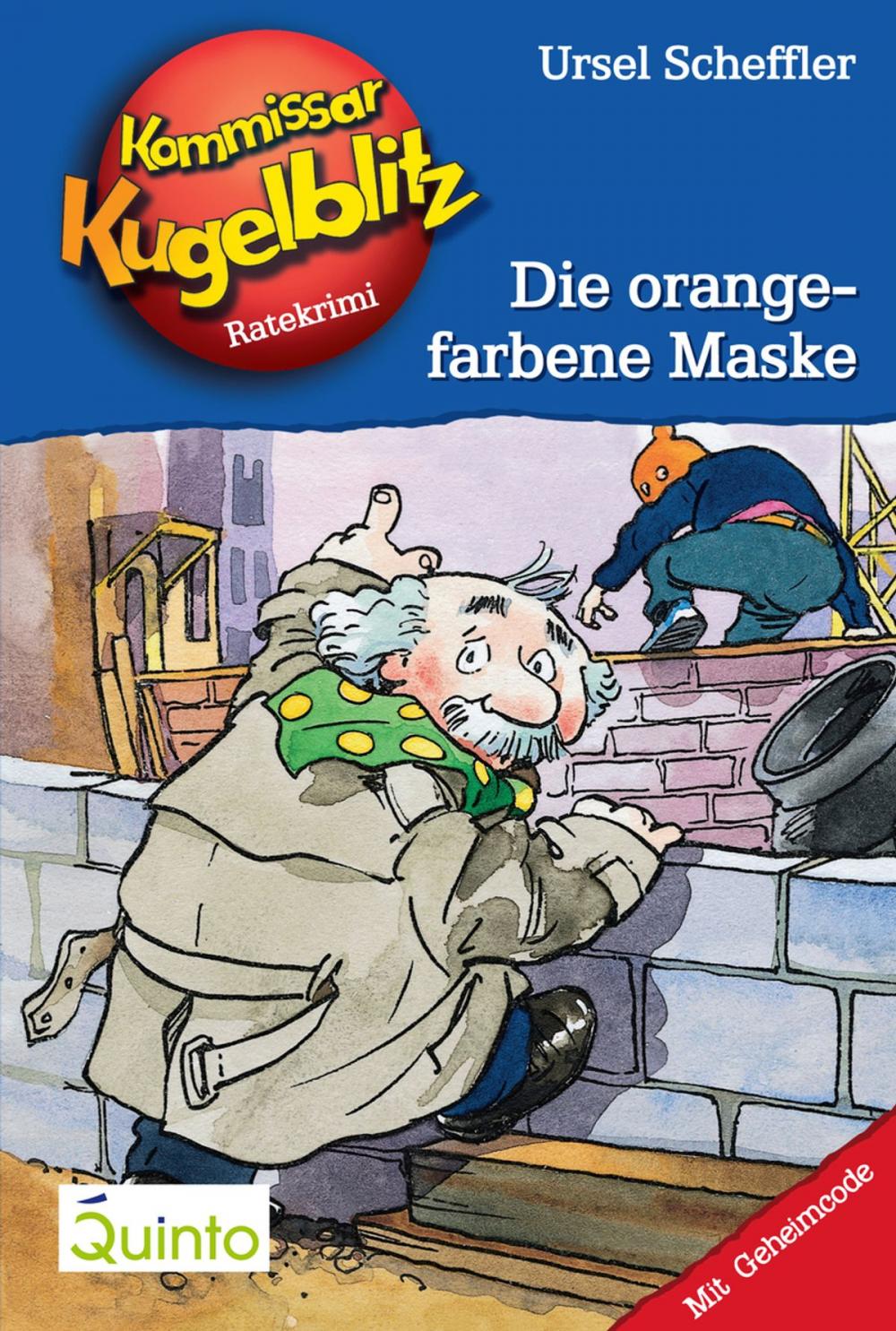 Big bigCover of Kommissar Kugelblitz 02. Die orangefarbene Maske