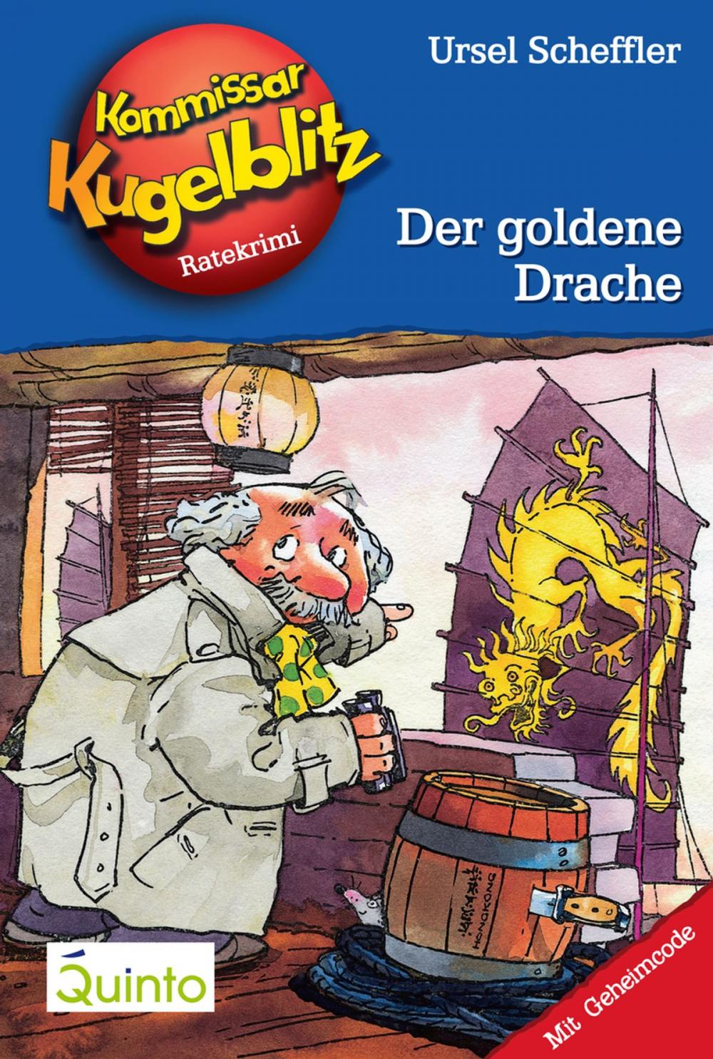 Big bigCover of Kommissar Kugelblitz 10. Der goldene Drache