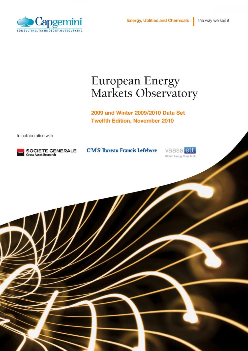 Big bigCover of European Energy Markets Observatory (2010)