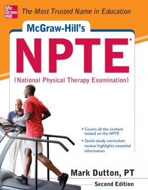 Cover of the book McGraw-Hills NPTE National Physical Therapy Exam, Second Edition by David E. Vance