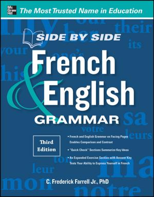 Cover of the book Side-By-Side French and English Grammar, 3rd Edition by Dale Layman