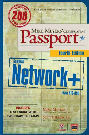 Book cover of Mike Meyers’ CompTIA Network+ Certification Passport, 4th Edition (Exam N10-005)