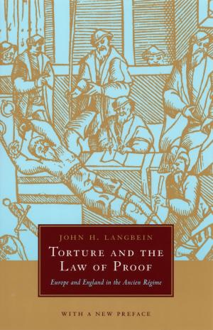 Cover of Torture and the Law of Proof