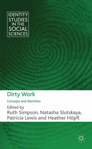 Cover of the book Dirty Work by A. Weinberg, V. Sutherland, C. Cooper