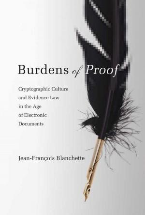 Cover of the book Burdens of Proof by John Sharp, Colleen Macklin, Tuba Ozkan, Carla Molins Pitarch