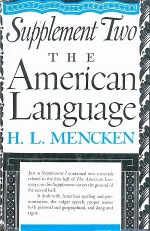 Cover of the book American Language Supplement 2 by Jason Epstein