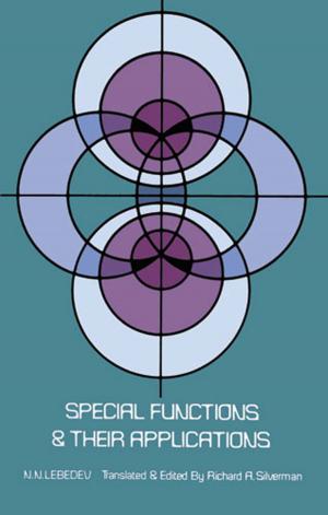 Cover of the book Special Functions & Their Applications by Sidney Lanier