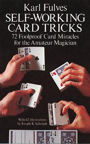 Book cover of Self-Working Card Tricks