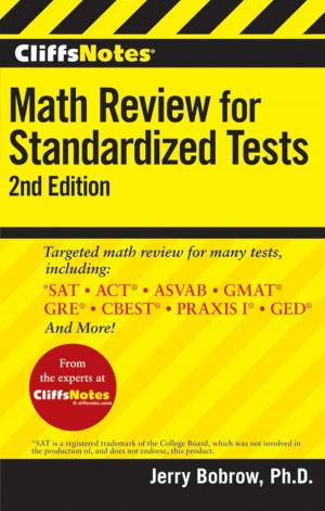 Cover of CliffsNotes Math Review for Standardized Tests, 2nd Edition