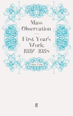 Book cover of First Year's Work, 1937-1938