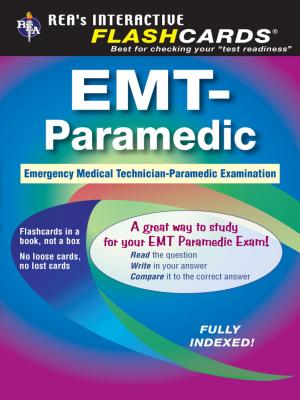 Cover of the book EMT-Paramedic Flashcard Book by The Editors of REA