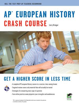 Book cover of AP European History Crash Course