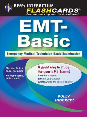 Cover of the book EMT-Basic Flashcard Book by Editors of REA