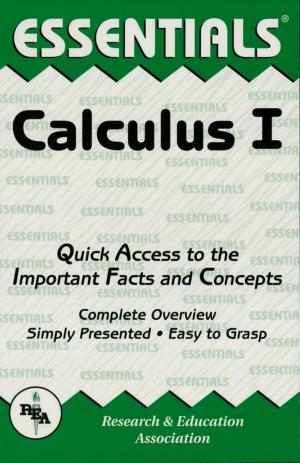 Cover of the book Calculus I Essentials by F. Banu
