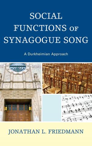 Cover of the book Social Functions of Synagogue Song by René González de la Vega
