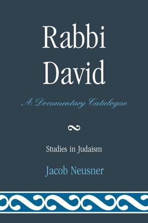 Cover of Rabbi David