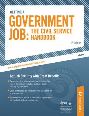 Cover of the book Getting a Government Job: The Civil Service Handbook by Peterson's, Mark Alan Stewart