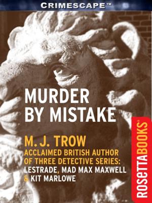Cover of the book Murder by Mistake by Robert Graves, Alan Hodge