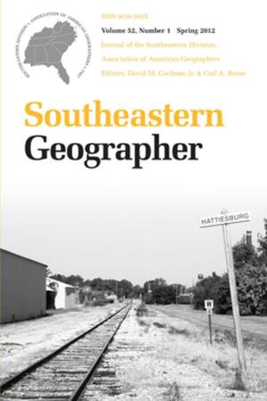 Cover of the book Southeastern Geographer by Miles Orvell