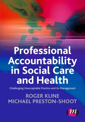 Book cover of Professional Accountability in Social Care and Health