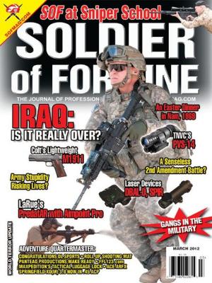 Book cover of Soldier of Fortune, March 2012