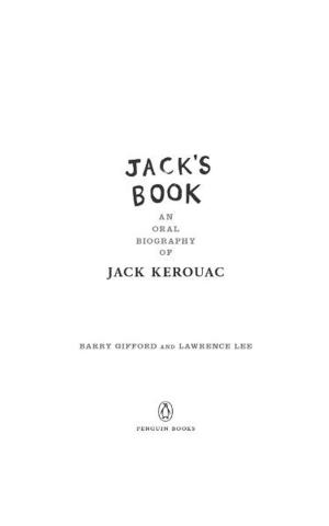 Cover of Jack's Book